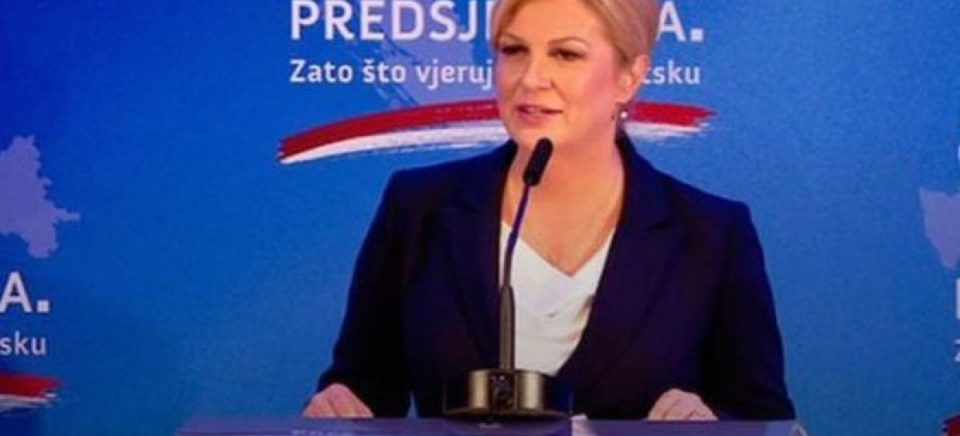 Колинда Грабар-Китаровиќ ја објави кандидатурата за претседателка на Хрватска