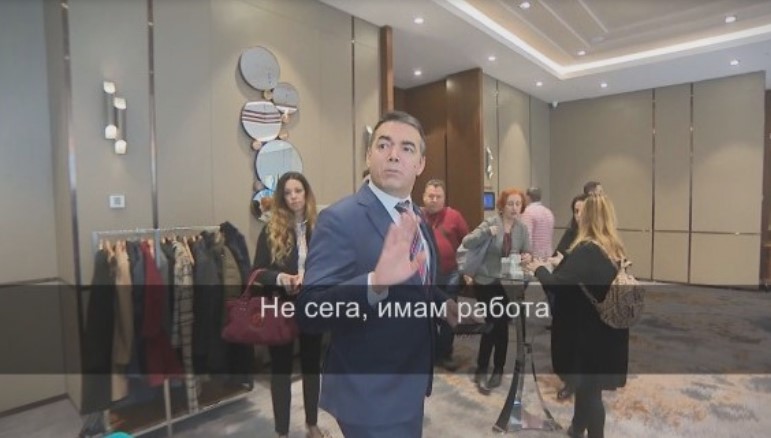 Димитров „има работа“ за да одговара на прашања за владеењето на правото (ФОТО)
