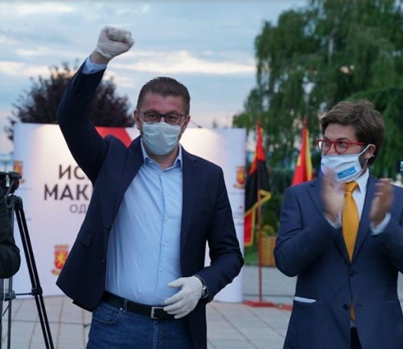 Mицкоски:  Да одбереме обнова, да ја исправиме Македонија, да ја спасиме од хибридниот режим