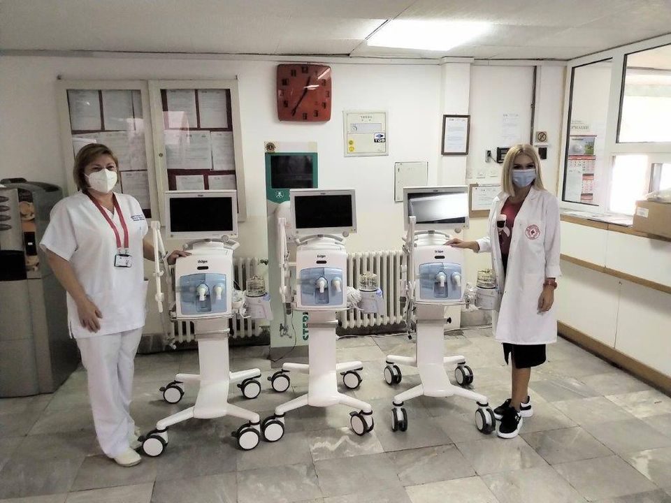 Германија донираше респираторни машини за македонските клиники