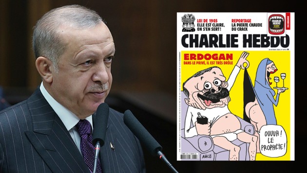 Турција најостро ја осуди карикатурата на Ердоган во Шарли Ебдо