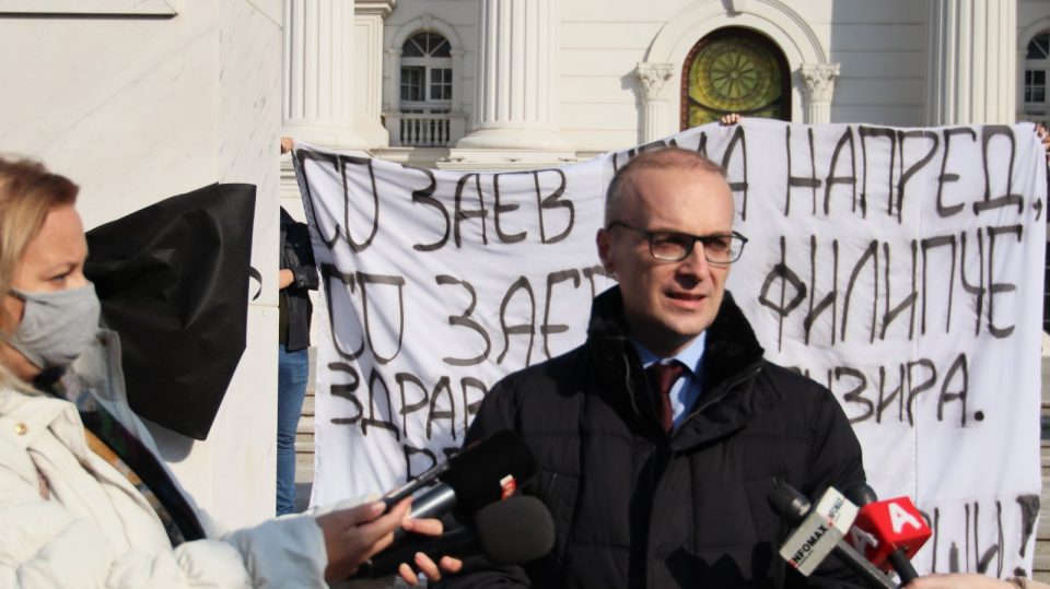 Милошоски: Заев, Филипче и Димитров се изворот на сите кризи во државата
