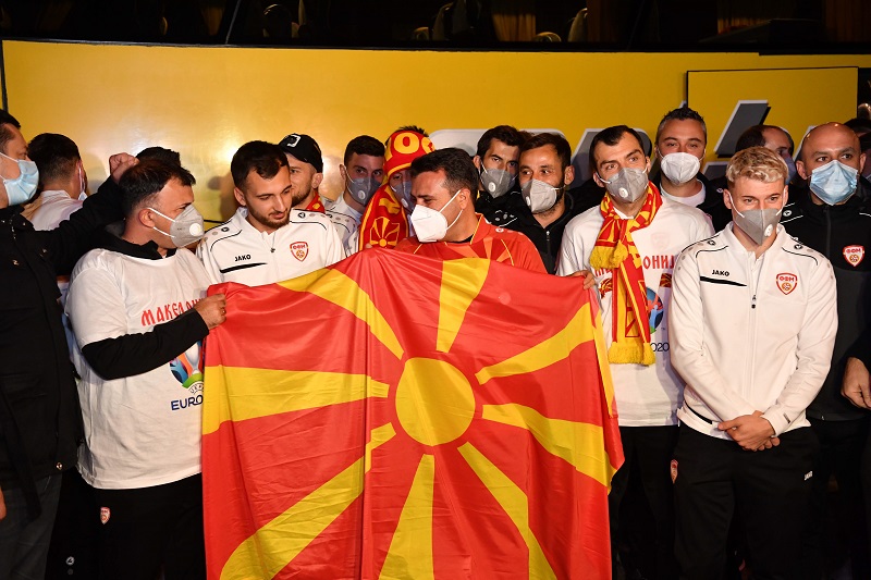 СДСМ: За првпат Северна Македонија во друштво со најсилните фудбалски нации во Европа