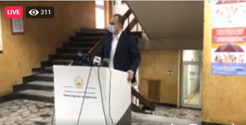 Во живо: Прес-конференција на министерот Филипче