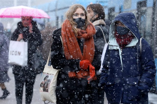 Хрватска зафатена од снежни врнежи