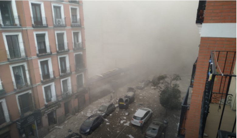 Експлозија во Мадрид, четворица починати