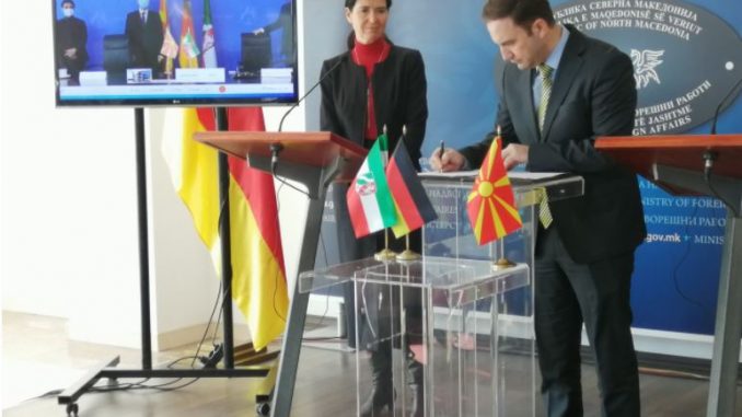 Потпишана Декларација за соработка меѓу Македонија и Северна Рајна-Вестфалија-интензивирање на економската и научната соработка