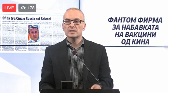 Во живо: Вонредна прес-конференција на Антонијо Милошоски