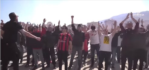 „Балистите“ и фудбалерите на Шкендија ја прославија титулата (ВИДЕО)