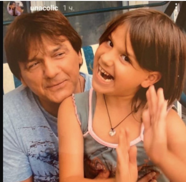 Ќерката Уна Чолиќ му го честиташе роденденот на татка си