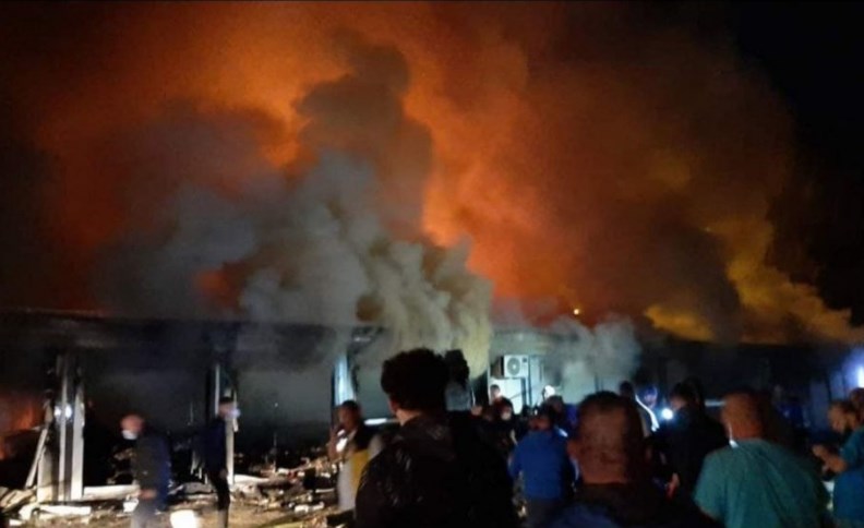 Во тетовското обвинителство стигна извештајот на МВР за пожарот во модуларата болница во кој изгореа 14 пациенти
