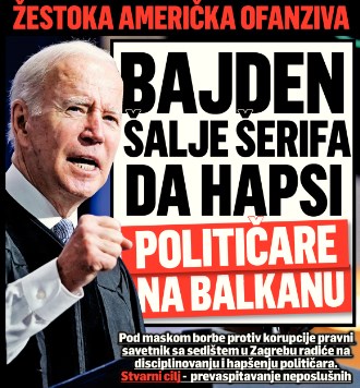 САД на Балканот праќа специјалец за „превоспитување“ непослушни политичари (ФОТО)