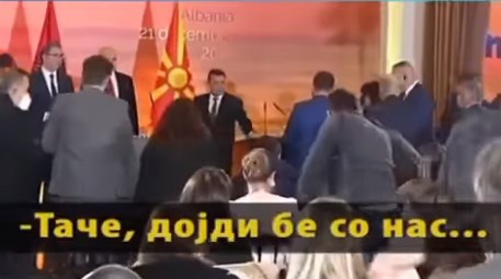 За гревота: Со новиот лидер на СДСМ се шегуваат и Вучиќ и Заев и Рама