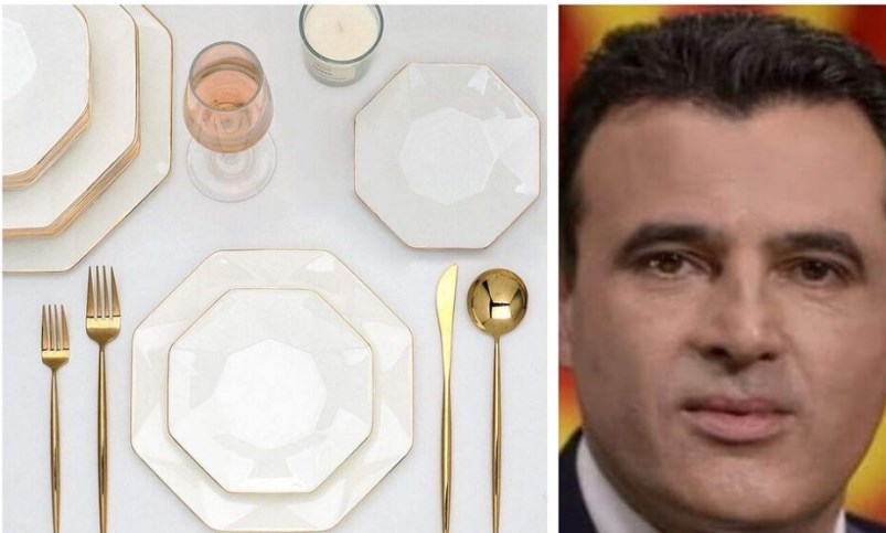Таче ќе јаде од златни чинии: 88 евра парче, нож од 10 евра, Владата ја подновува кујната за новиот премиер