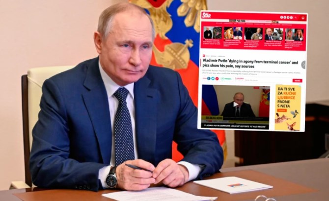 Британски медиуми тврдат: Путин боледува од рак на цревата!