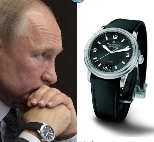 Ова е омилениот часовник на Путин, чини 10.000 долари