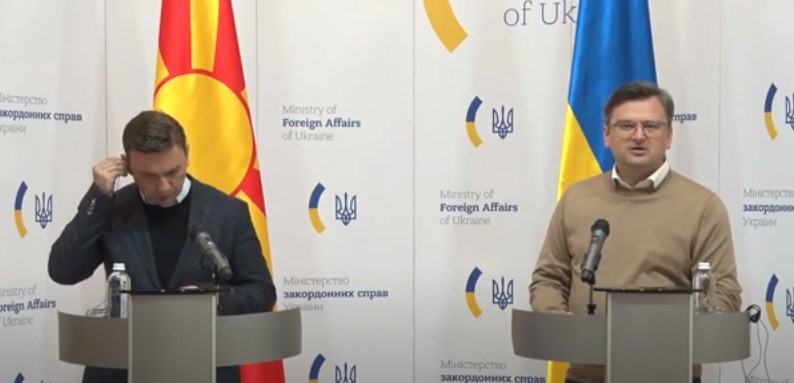 Украина бара од Македонија да донесе одлука за признавање на руските злосторства како геноцид врз украинскиот народ
