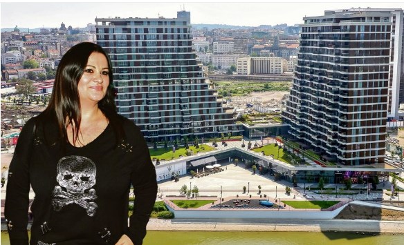 Свекорот на оваа пејачка купи цел спрат на Белград на вода“ за 15 милиони евра (ФОТО)