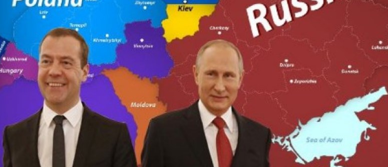Медведев: Oд Украина ќе остане само киевската област (ФОТО)