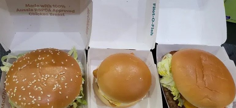 Хамбрургерите од Мекдоналдс се смалија уште повеќе (ФОТО)