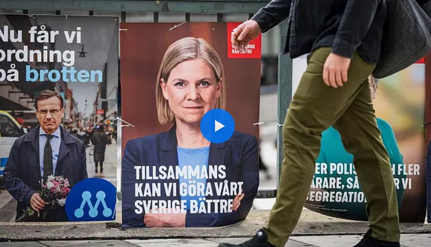 Десницата води на изборите во Шведска