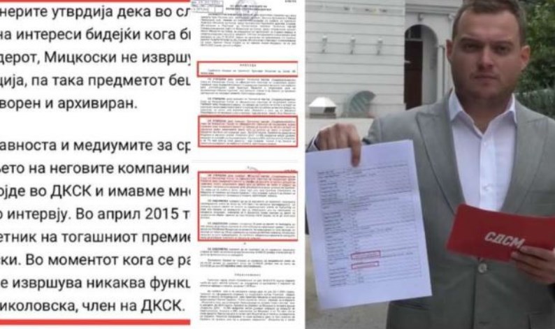 Мицкоски приложува документи: Одлука на ДКСК и пресуда на Граѓанскиот суд како доказ дека СДСМ лаже за „хидроцентралите“
