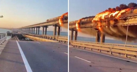 Камионот со кој се урна кримскиот мост тргнал од Бугарија?