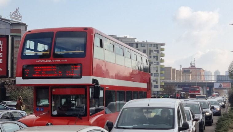 Не е поради автобусите: Скопје денеска и утре пак ќе биде блокирано