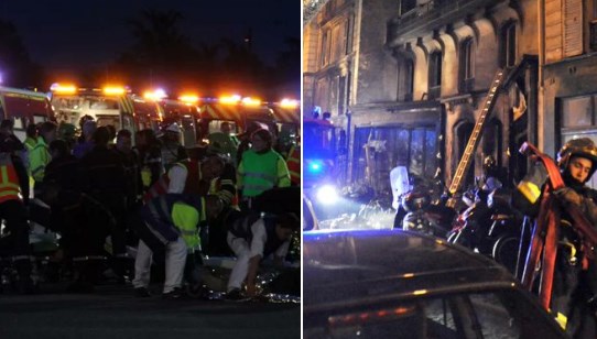 Се запали зграда во Лион, загинаа дестмина, меѓу кои пет деца (ФОТО)