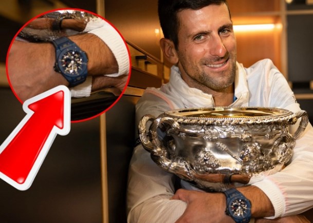 Ноле носи часовник од 20.000 евра (ФОТО)