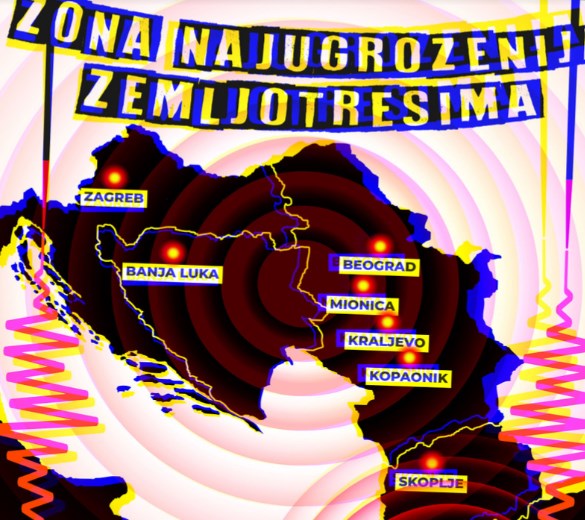 И Скопје е меѓу нив: Ова се градовите во регионот на кои им се заканува силен земјотрес (ФОТО)