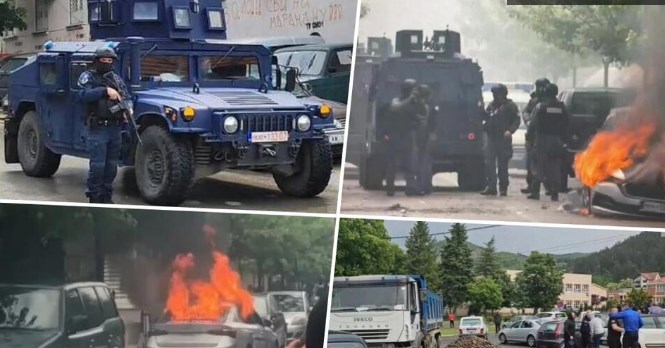 Косово гори, Вучиќ ја стави војската во борбена готовност