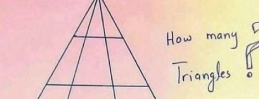 Не е лесно како што изгледа: Колку триаголници гледате на сликата (ФОТО)