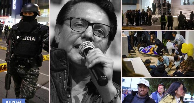 Му пукаа во глава: Кандидат за претседател на Еквадор убиен на митинг
