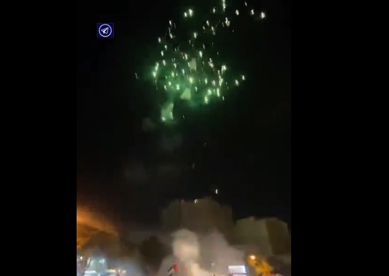 Огномет во Техеран на Палестина плоштадот