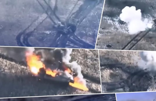 Евтини украински дронови уништија скапи руски тенкови (ВИДЕО)