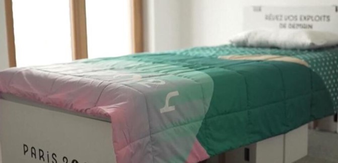 На овие кревети во Париз спортисите на Олимпијадата нема да можат да имаат секс