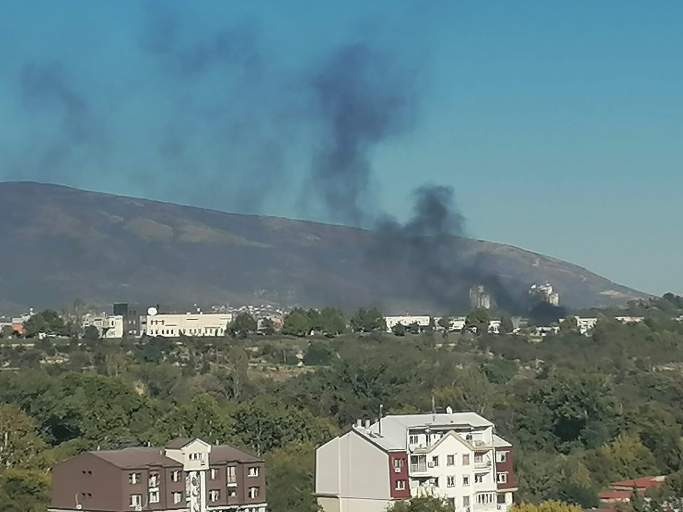 Изгаснат пожарот во Чаир