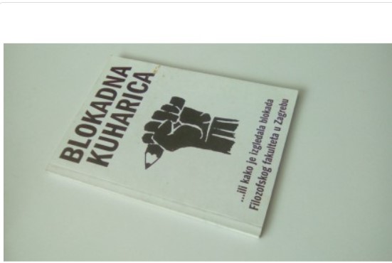 Зарем мислевте дека е спонтано?  “Блокадна кухарица“ е насловот на хрватската книга по која протестираат студентите во Белград