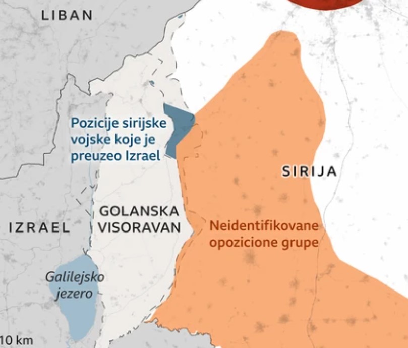 Сирија бара повлекување на израелската армија од демилитаризирана зона на Голанска Висорамнина