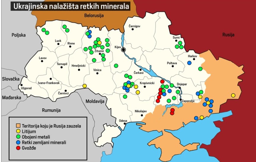 Ова е договорот за суровини: Mинералите за Америка, славата за Украина