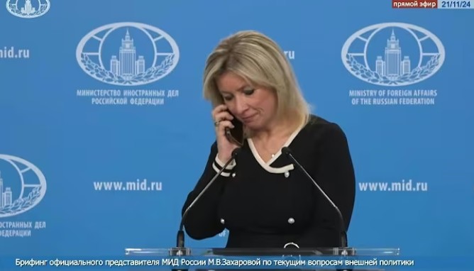 Захарова: Русија има право да ги напаѓа земјите што ја снабдуваат Украина со оружје