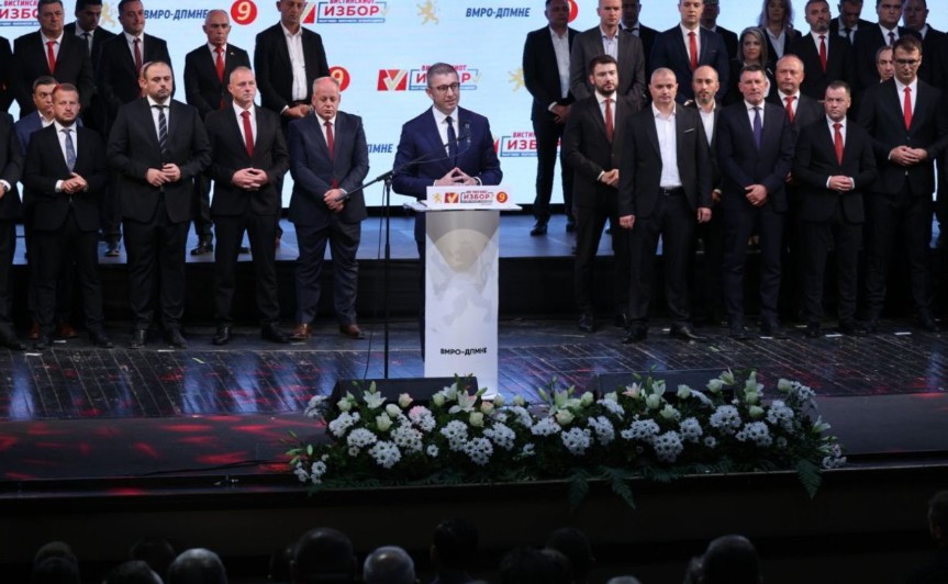 Мицкоски: Народот ги памети триковите и предавствата на СДС, затоа нивните црвени линии нема да дозволам да се контури на ново предавство во иднина