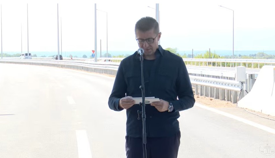 Ја градиме Македонија: Во моментот се градат низа инфраструктурни проекти во државата, објави премиерот Мицкоски
