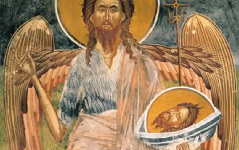 Денеска е голем празник-Отсекување на главата на Свети Јован Крстител