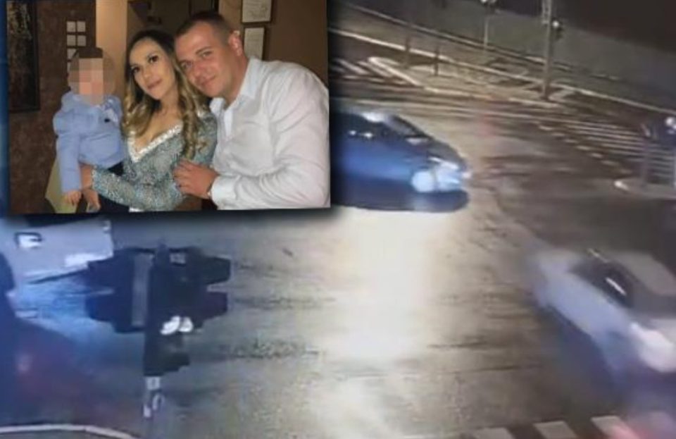 Пијан помина на црвено, усмрти маж, сопруга и дете