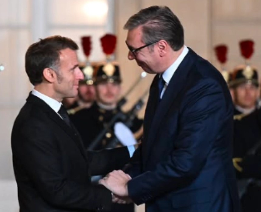 Вучиќ три часа со Макрон (ВИДЕО)