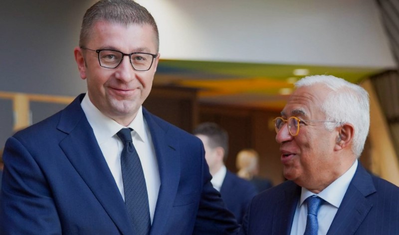 Мицкоски од седиштето на ЕУ: Ги повторивме нашите позиции за Македонија