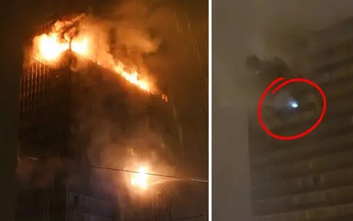 Пожарот во небодерот во Загреб е подметнат? (ВИДЕО)