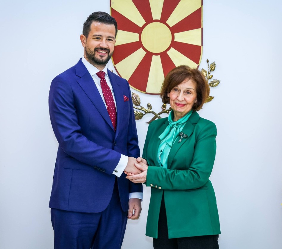Сиљановска и Милатовиќ ги потврдија добрите односи меѓу Македонија и Црна Гора (ФОТО)